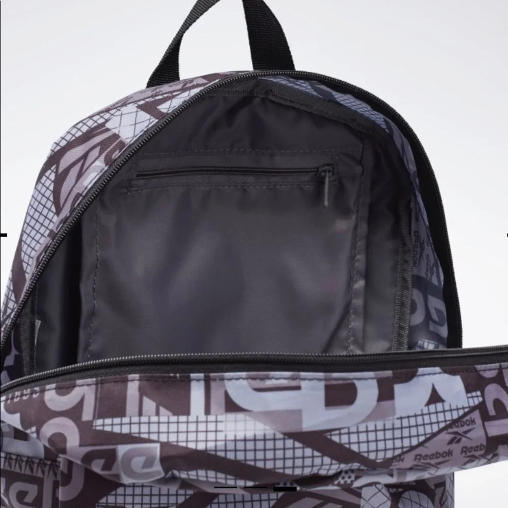 Reebok kid GRAPHIC BACKPACK (black/grey)